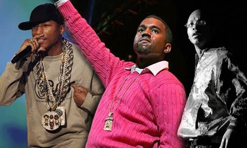 Kanye West, Lupe Fiasco, Pharreal