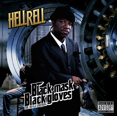 Hell Rell Black Mask Black Gloves