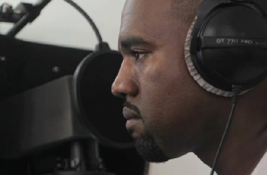 Kanye West recording