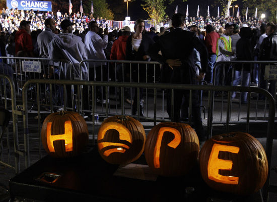 Obama pumpkins